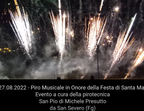 Panni (Fg) Piro – musicale per la festa di Santa Maria del Bosco