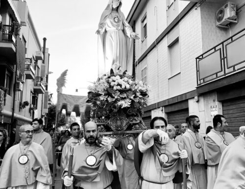 San Severo (Fg) 16.10.2022 Scatti durante la processione della Madonna di Fatima