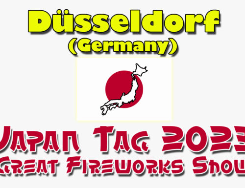 DÜSSELDORF (Germany) – JAPAN TAG 2023 – LARGEST FIREWORKS SHOW (Night Show)