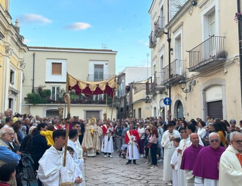 San Severo (Fg) 11 giugno 2023 Solennità del Corpus Domini. Video e Foto