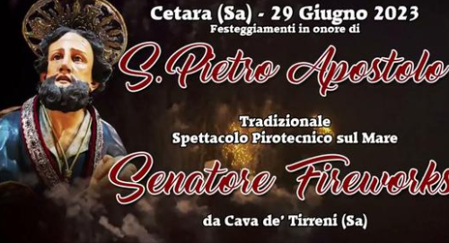 Cetara (Sa) San Pietro Apostolo 2023 SENATORE FIREWORKS (Night Show)