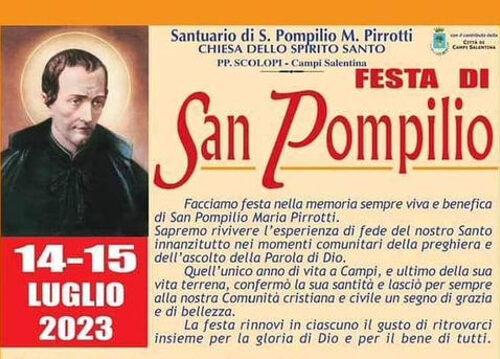 Campi Salentina (Le) Festa di San Pompilio 2023
