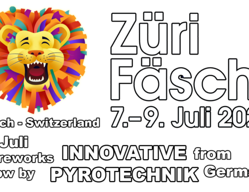 ZÜRI FÄSCHT 2023 Zürich (Switzerland)  INNOVATIVE PYROTECHNIK (Night Show)