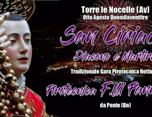 TORRE le NOCELLE (Av) – San CIRIACO D. e M. 2023 – Fratelli PANNELLA (Night Show)