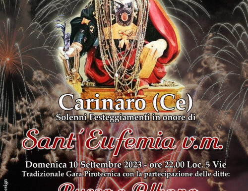 Carinaro (Ce) Festa di Sant’ Eufemia V.M 2023