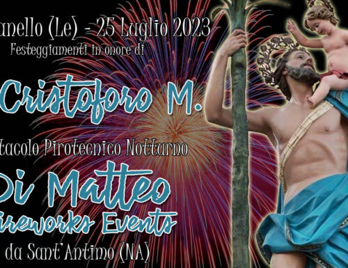 GIUGGIANELLO (Le) – San CRISTOFORO M. 2023 DI MATTEO FIREWORKS EVENTS (Night Show)