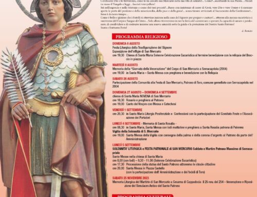 Festa di San Mercurio Martire 2023 Patrono di Serracapriola (Fg)