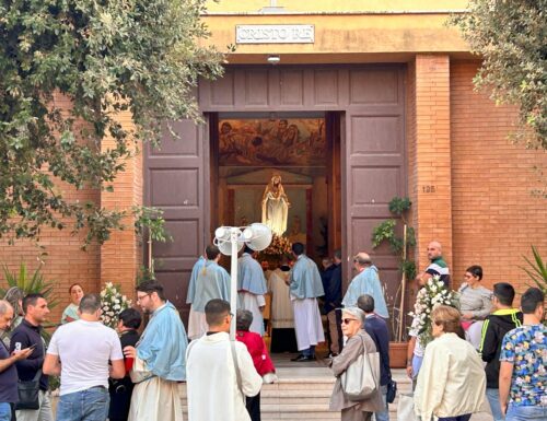 San Severo (Fg) Madonna di Fatima 2023, processione e batteria alla sanseverese