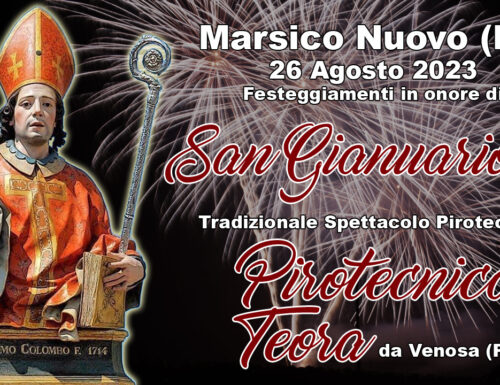 Marsico Nuovo (Pz) San Gianuario Vescovo 2023 Pirotecnica TEORA S.r.l. (Night Show)