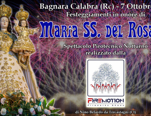 Bagnara Calabra (Rc) Maria Ss. del Rosario 2023 FIREMOTION di Nino Belardo (Night Show)