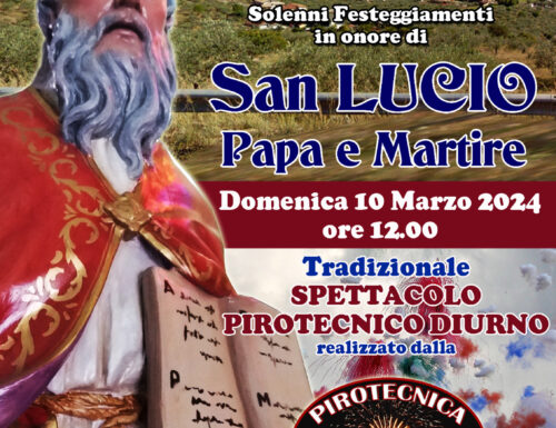 Boville Ernica (Fr) Loc. San Lucio Festeggiamenti in onore di San Lucio Papa e Martire 2024